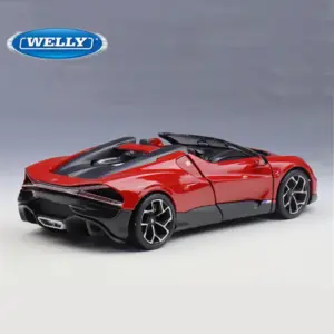 Bugatti W16 Mistral 1:24 Diecast Model in Red 12 S9b8ed934aaf942fc8638ea6dfd235b66H