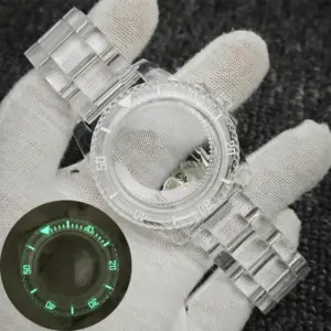 Clear Acrylic Watch Case Model NH36 for Customization 16 S9bf55320b3364af7954ce7166dd5165dR
