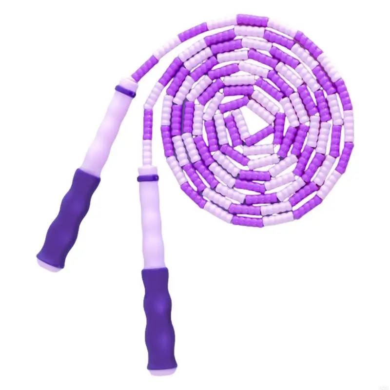 Colorful 250cm Beaded Jump Rope for Adults 4 Colorful 250cm Beaded Jump Rope for Adults - Image 4