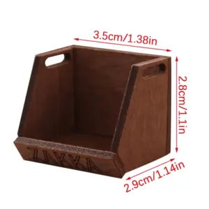 Miniature Wooden Dollhouse Storage Basket 1:12 Scale 13 S9c50870dd1f74802a1ce9dcc17901db8l