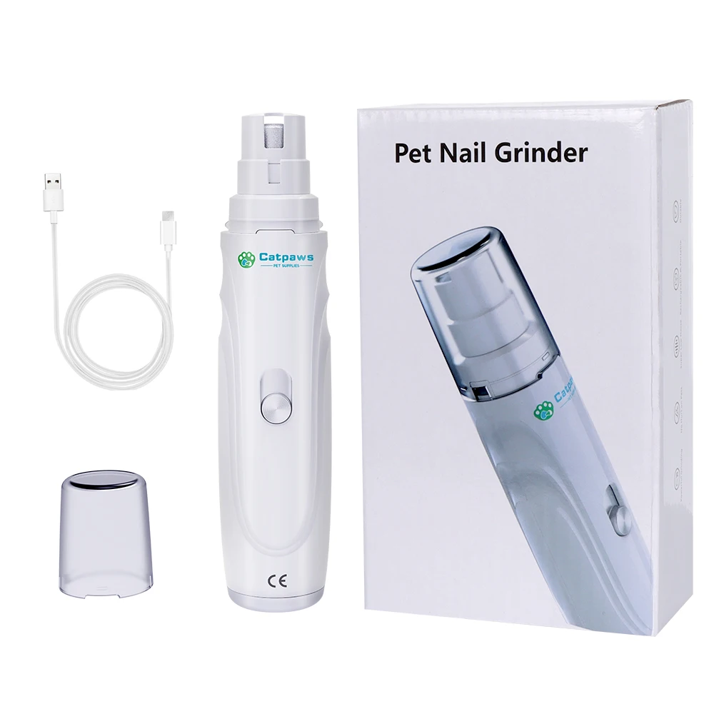 White Electric Dog Nail Grinder for Pets 7 White Electric Dog Nail Grinder for Pets - Image 7