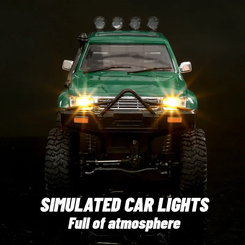 Green WPL C64-1 Off-Road RC Truck 4 Green WPL C64-1 Off-Road RC Truck - Image 4