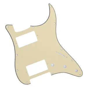 Cream HH Guitars 3-Ply Pickguard 7 S9d00d1aebd8b4f9b9fc0cddb117b6e2e0