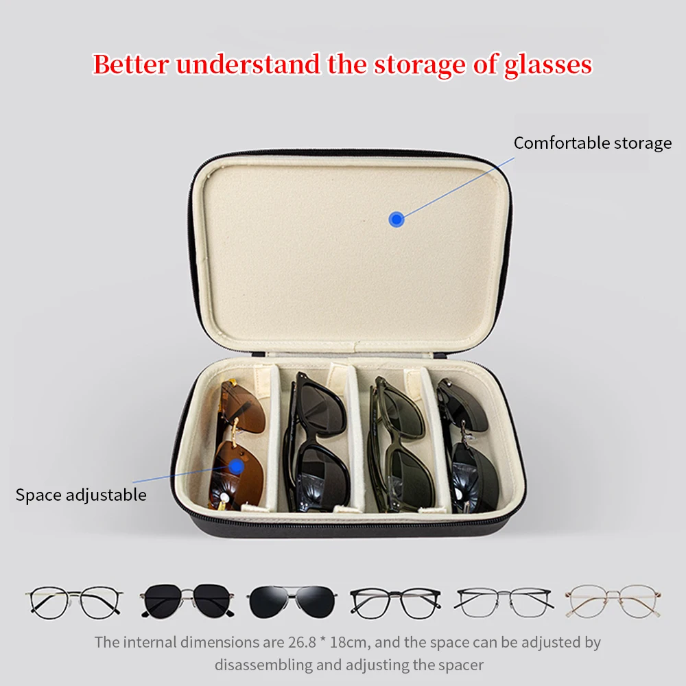 Vibrant Orange Sunglasses Storage Case 2 Vibrant Orange Sunglasses Storage Case - Image 2