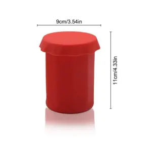 Red Silicone Cup-Shaped Ice Mold 11x9cm 12 S9de4734c0d994e7c96da910b3b939d44O