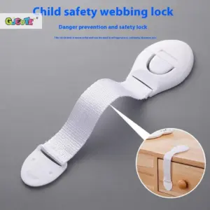 Child Safety Latch Lock for Cabinets and Drawers 10 S9dece7b518a84241aef05552b458244fs