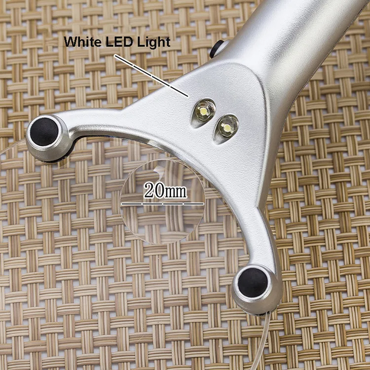 90mm Magnifying Glass with LED Light 3 90mm Magnifying Glass with LED Light - Image 3