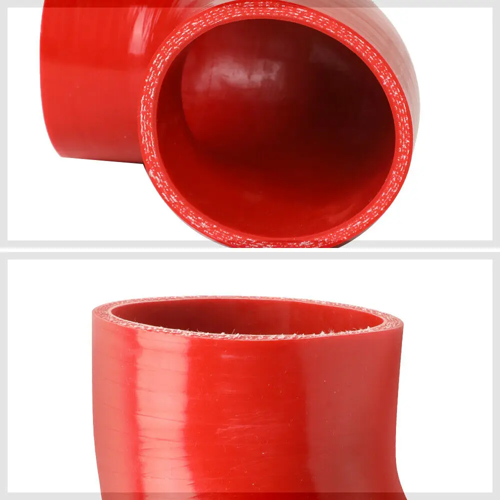 Blue Silicone 90-Degree Elbow Hose 2.5-inch 6 Blue Silicone 90-Degree Elbow Hose 2.5-inch - Image 6