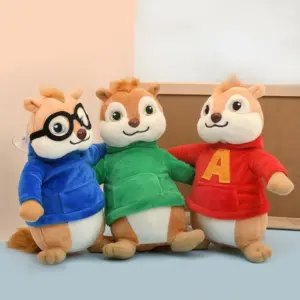 Alvin and the Chipmunks Plush Set - 18cm Characters 9 S9e4a6a7118874c469b635bf501d3b253E