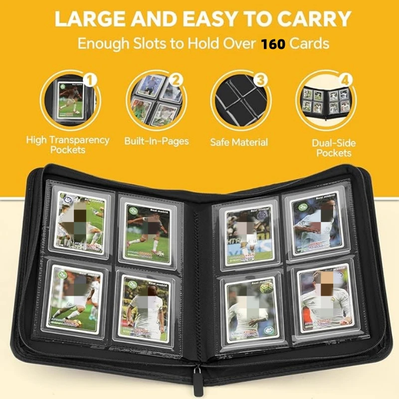 TopLoader 4-Pocket Card Binder for Collectors 6 TopLoader 4-Pocket Card Binder for Collectors - Image 6