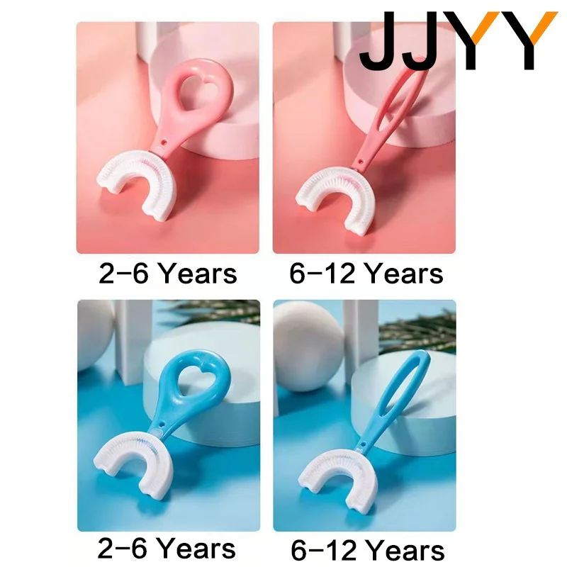 Children's U-Shaped Silicone Toothbrush for Kids 5 Children's U-Shaped Silicone Toothbrush for Kids - Image 5