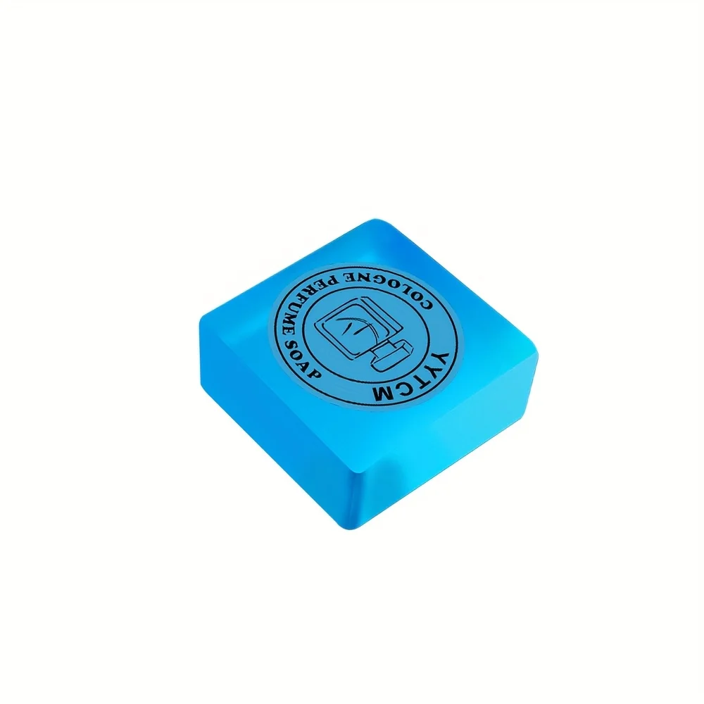 Modern Blue Marbled Men's Cologne Soap 7 Modern Blue Marbled Men's Cologne Soap - Image 7