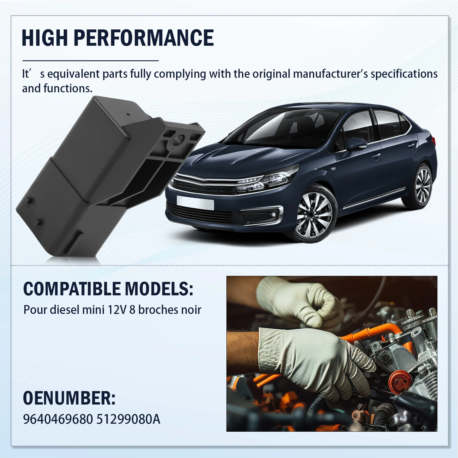 Diesel Glow Plug Relay Control Unit 24V 2 Diesel Glow Plug Relay Control Unit 24V - Image 2