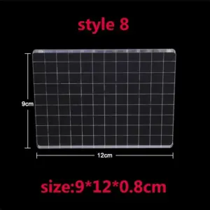 Set of Nine Clear Acrylic Stamp Blocks 18 S9eef2bab2c084c6f946d02f9dd787b6eR