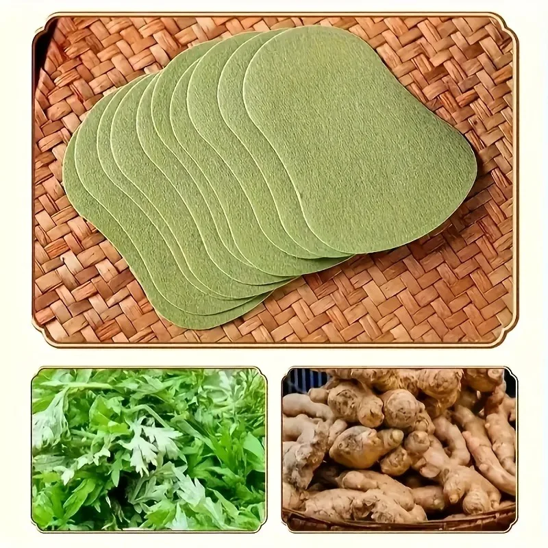 Natural Green Foot Detox Patches - Set of 12 5 Natural Green Foot Detox Patches - Set of 12 - Image 5