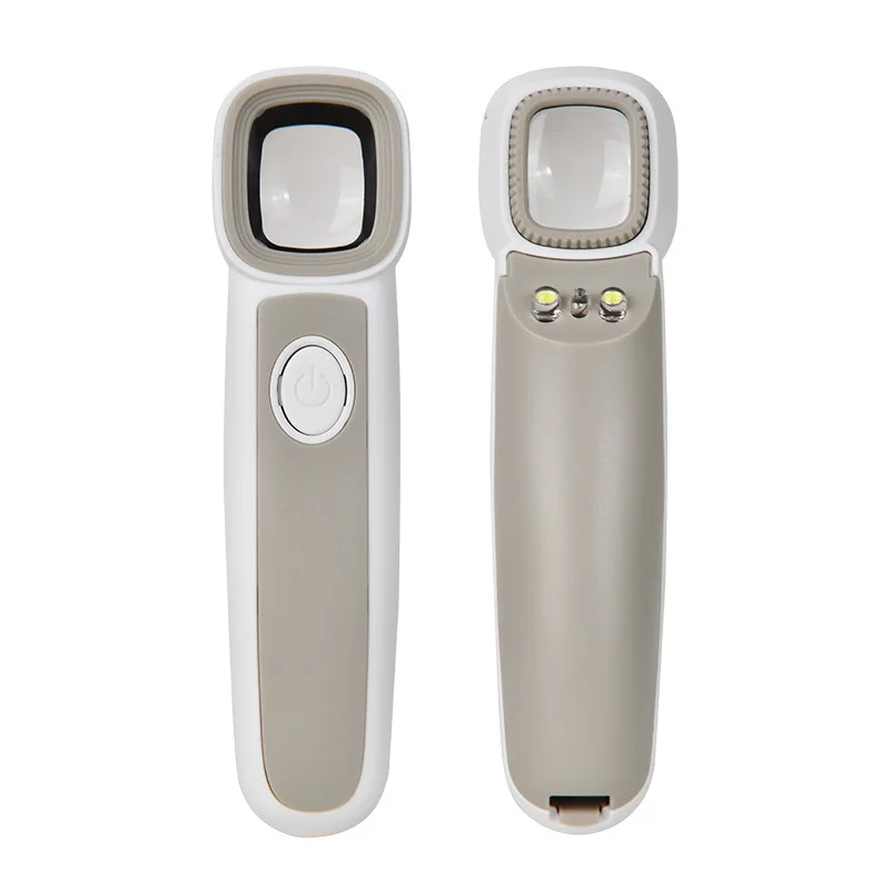 Vintage Square LED & UV Magnifier for Jewelry Inspection 6 Vintage Square LED & UV Magnifier for Jewelry Inspection - Image 6