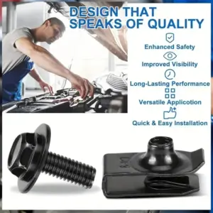 Automotive Fastener Set for Cars M6 - 40 Pieces 14 S9f7ce87cd08244ecb85be7e53d60a94bg