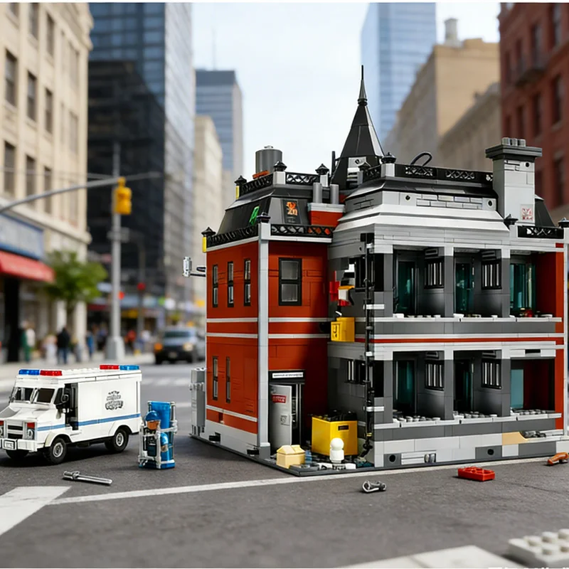 Arkham Asylum Gothic Construction Set 76300 6 Arkham Asylum Gothic Construction Set 76300 - Image 6