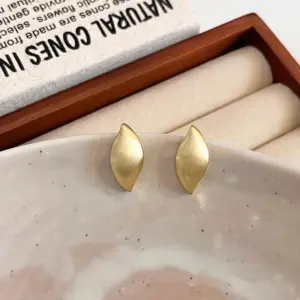 Leaf-Shaped Zinc Alloy Stud Earrings 9 S9fb456529d2c4888bee470ada1ad5dc4U