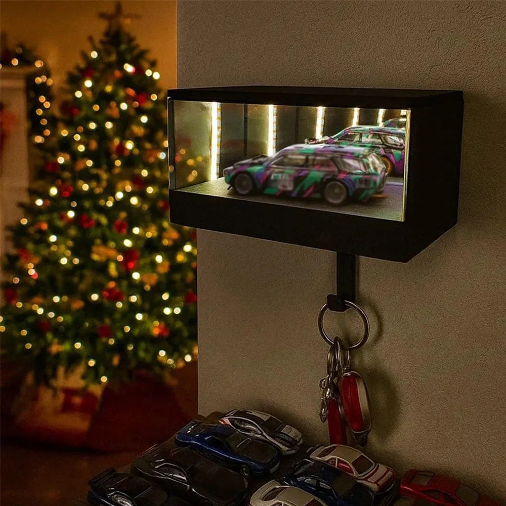 Modern Garage Key Holder with LED Lighting 3 Modern Garage Key Holder with LED Lighting - Image 3