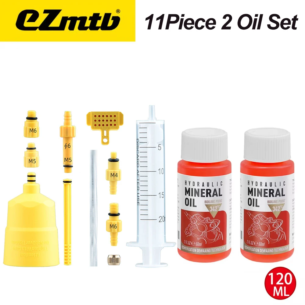 Bright Yellow Bicycle Brake Bleed Kit 8 Bright Yellow Bicycle Brake Bleed Kit - Image 8