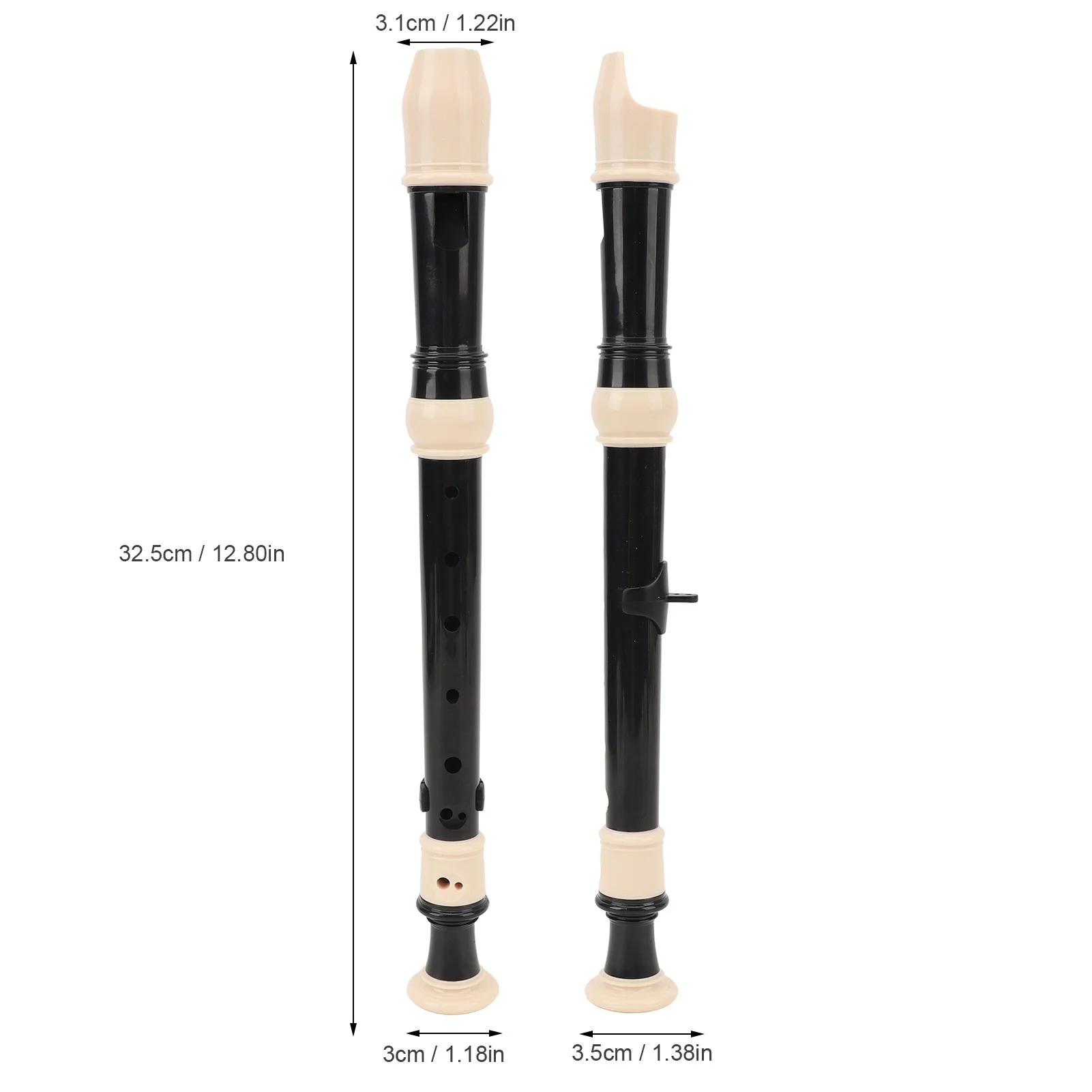 8 Hole Soprano Recorder in ABS Resin 6 8 Hole Soprano Recorder in ABS Resin - Image 6