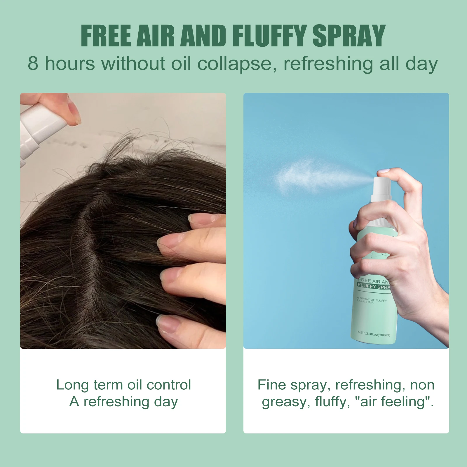 Lightweight Fluffy Hair Spray for Oily Hair 4 Lightweight Fluffy Hair Spray for Oily Hair - Image 4