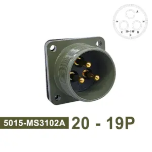 MIL-C 5015 Circular Connector, 380V Rating 15 Sa02da5ef88b14a94a457a1cff63fb9f8M