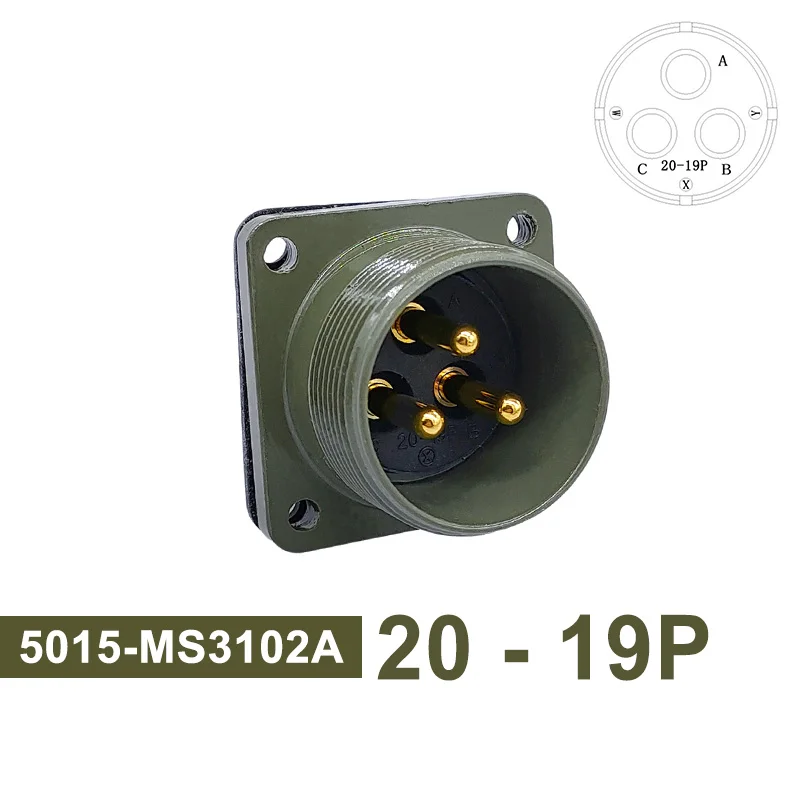 MIL-C 5015 Circular Connector, 380V Rating 6 MIL-C 5015 Circular Connector, 380V Rating - Image 6
