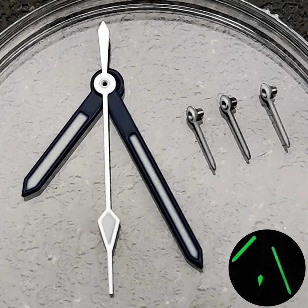 VK63 Movement Watch Hands Set with Luminous Seconds 9 VK63 Movement Watch Hands Set with Luminous Seconds - Image 9