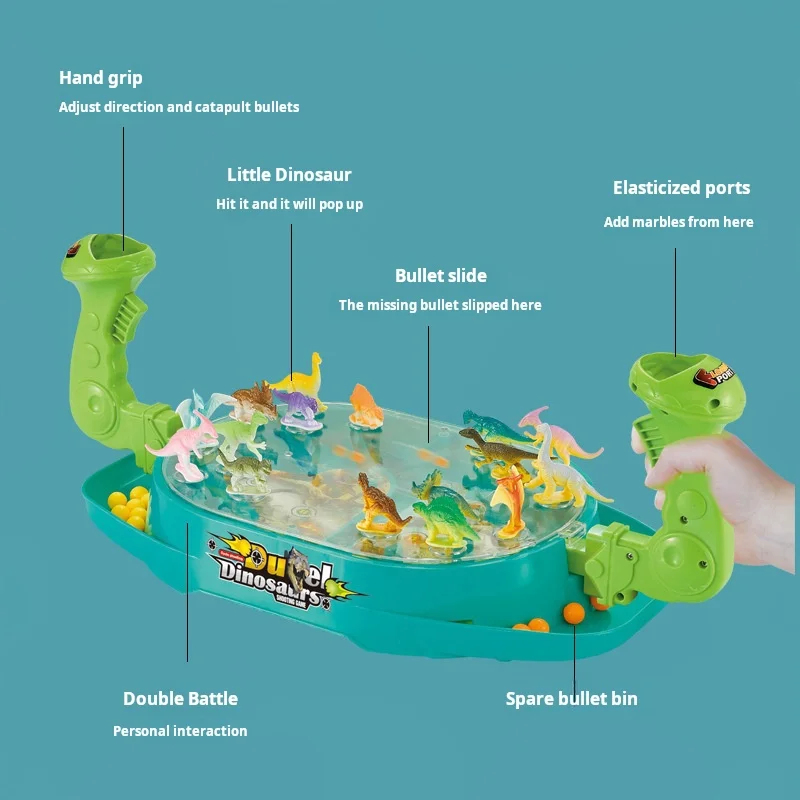 Vibrant Children's Dinosaur Battle Game 3 Vibrant Children's Dinosaur Battle Game - Image 3