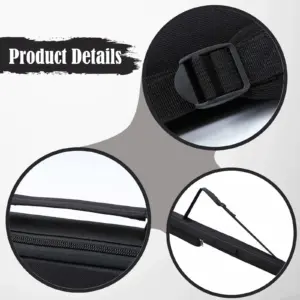 Portable Billiard Cue Case with Organizer 13 Sa0e14a58b1154046861395128b2aa329h