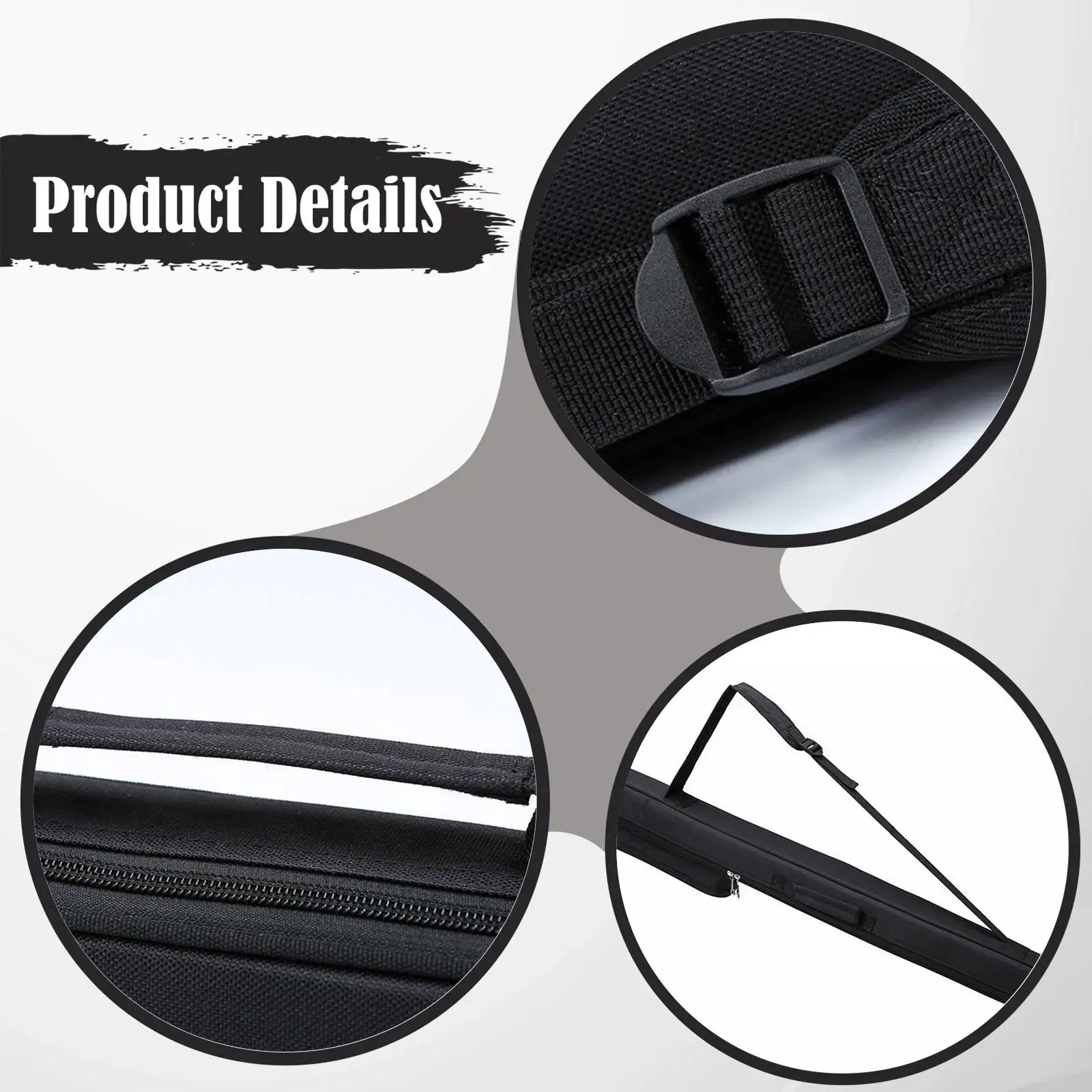 Portable Billiard Cue Case with Organizer 5 Portable Billiard Cue Case with Organizer - Image 5