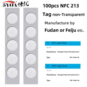 Transparent NFC Sticker with Embedded Circuits 17 Sa0f3b24774aa422785d4bafcffcd5ff28