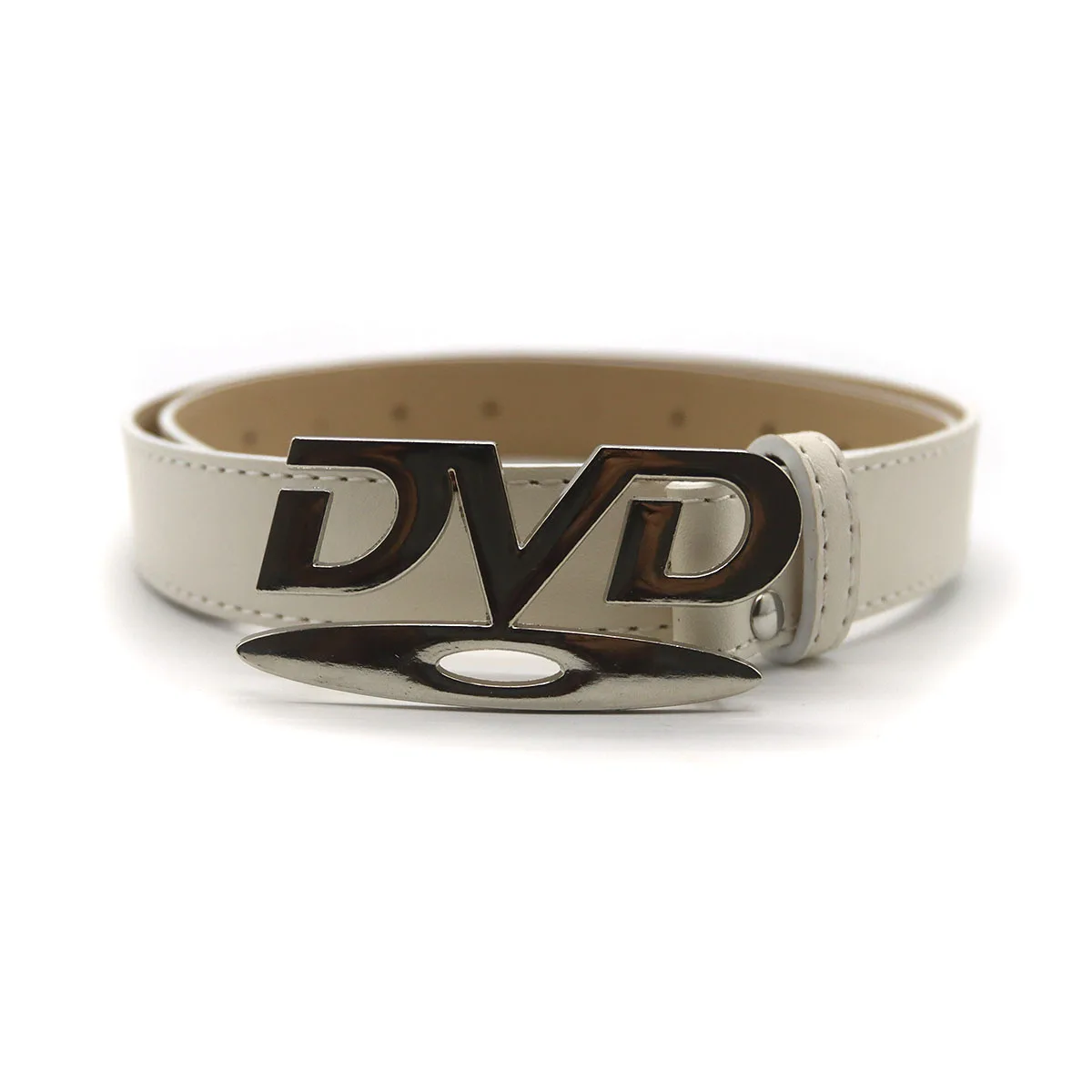 DVD Inspired Unisex Belt with Silver Buckle 7 DVD Inspired Unisex Belt with Silver Buckle - Image 7