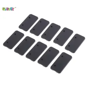 Set of 10 Black Action Figure Display Bases 11 Sa13cfe2e393e4943b84602b3085bd222r