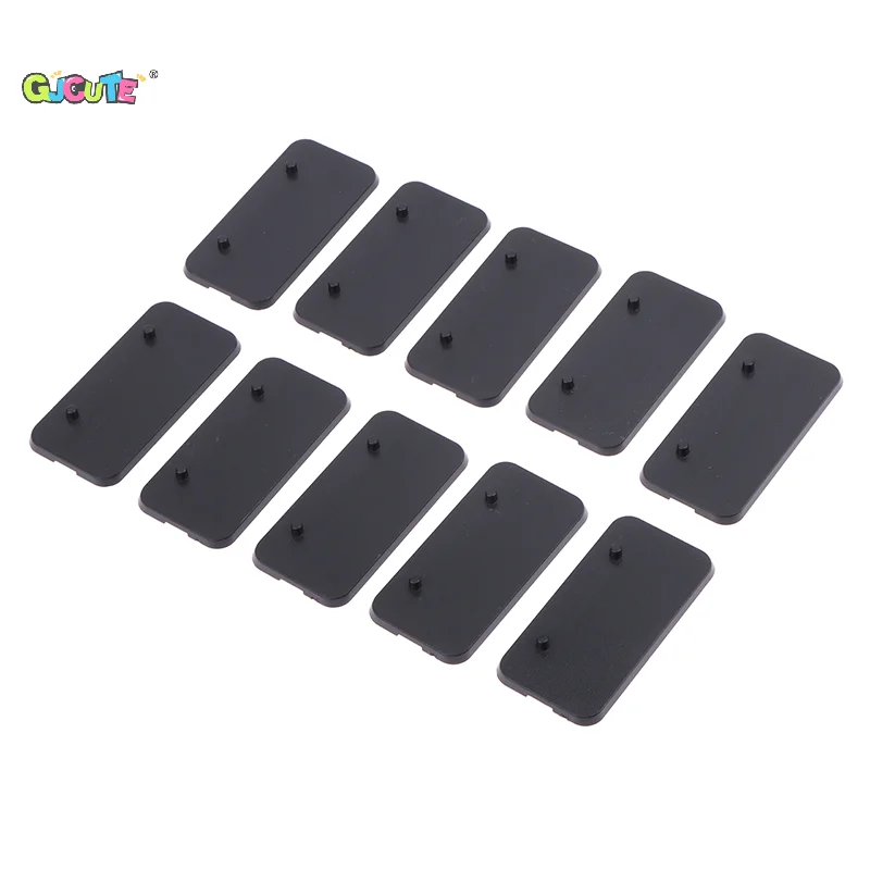 Set of 10 Black Action Figure Display Bases 4 Set of 10 Black Action Figure Display Bases - Image 4