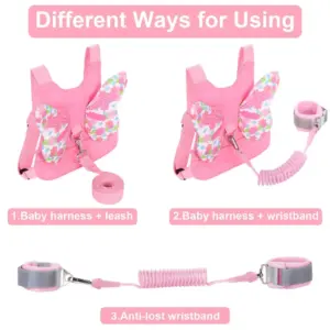 Pink Angel Kids' Safety Harness Set 12 Sa1840d366fd94552ae36727dfe12b5c4q