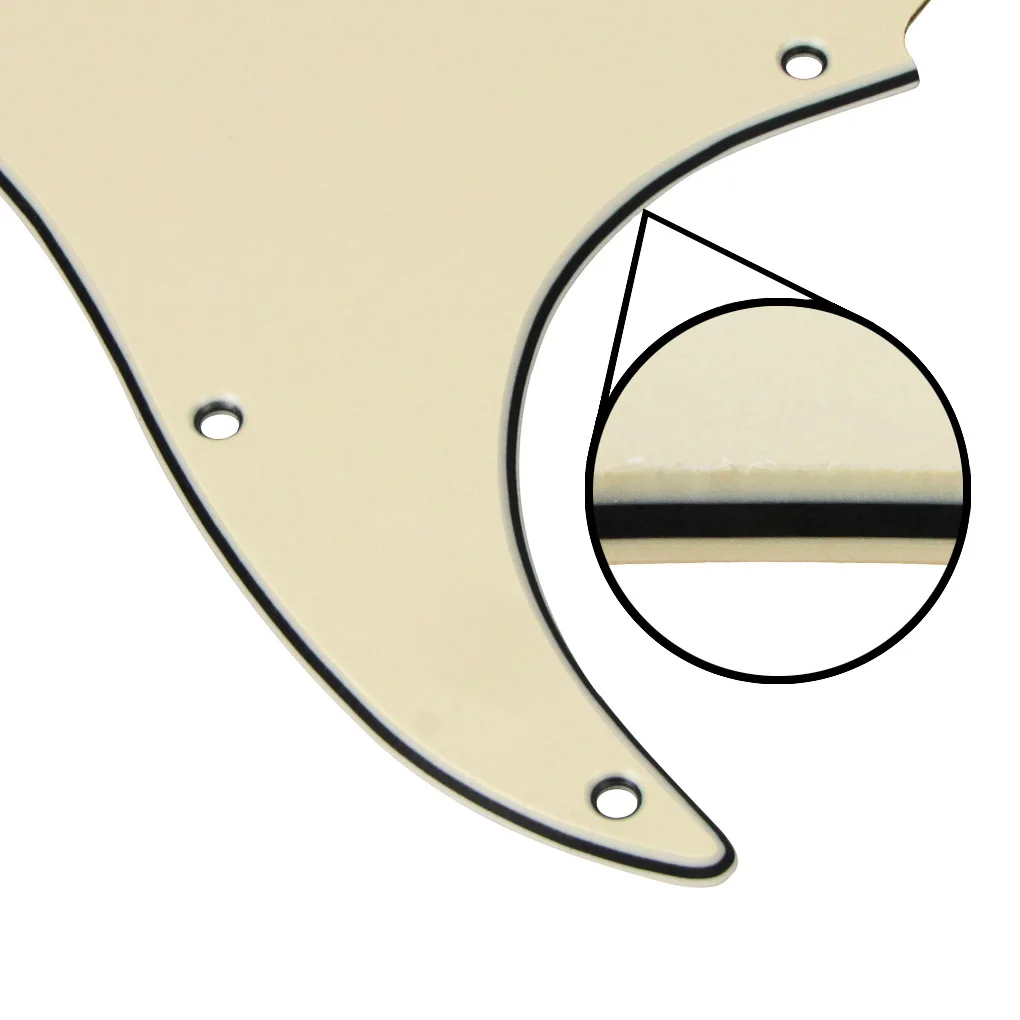 Cream HH Guitars 3-Ply Pickguard 6 Cream HH Guitars 3-Ply Pickguard - Image 6