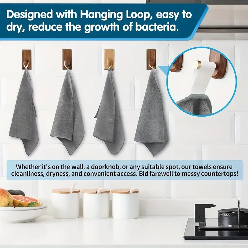 Microfiber Cleaning Cloths — Set of 10, 20, 50 6 Microfiber Cleaning Cloths — Set of 10, 20, 50 - Image 6