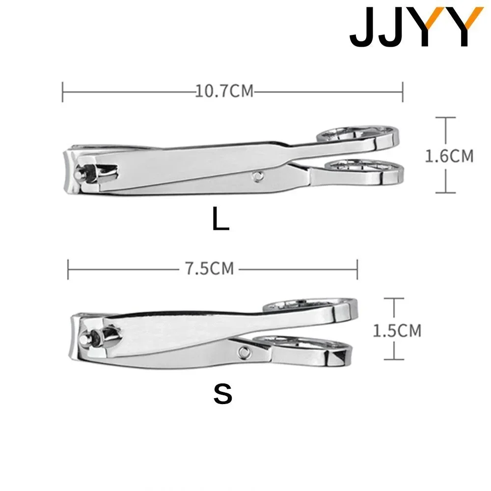 Stainless Steel Nail Clipper with Ring Handle 6 Stainless Steel Nail Clipper with Ring Handle - Image 6