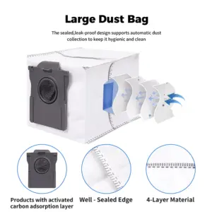 WINDNINJA Vacuum Dust Bags for Dreame X-Series 12 Sa27a5120104a4ac7a13e3b3595a52886C