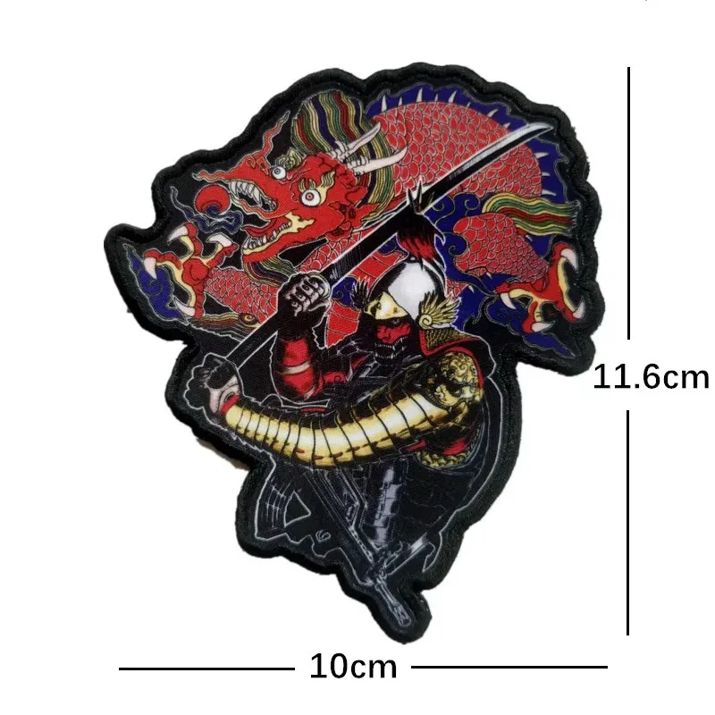 Japanese Warrior Embroidered Patch for Collectors 8 Japanese Warrior Embroidered Patch for Collectors - Image 8