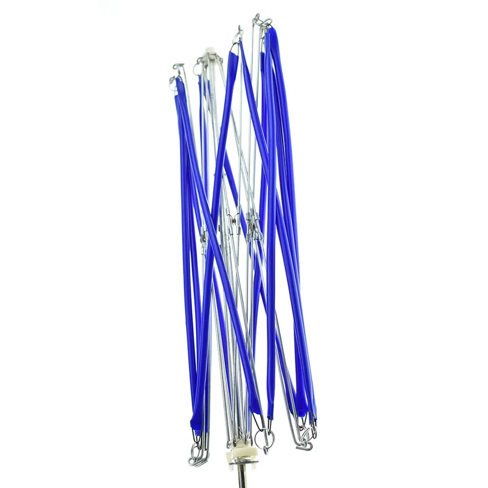 Blue Collapsible Yarn Winder Umbrella Brace 6 Blue Collapsible Yarn Winder Umbrella Brace - Image 6