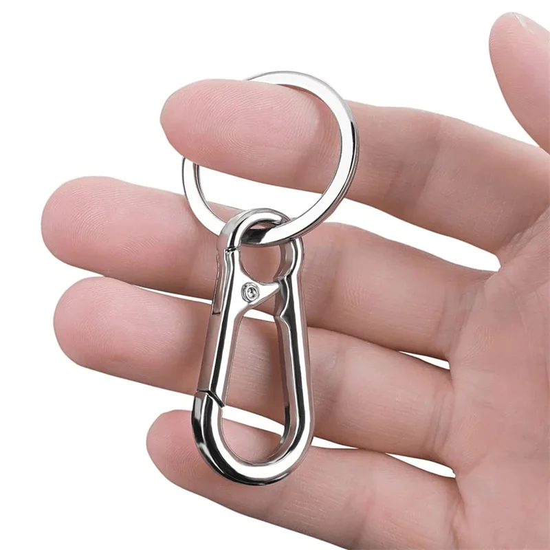 Metal Carabiner Keychains Set of Four 3 Metal Carabiner Keychains Set of Four - Image 3