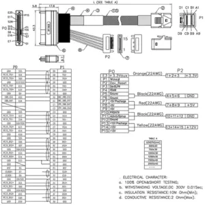 PCIe 4.0 SFF-8643 to SFF-8639 Storage Cable 11 Sa37b462194164e038fbbf7c674c7d0c3o