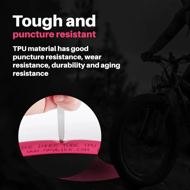 Ultra-Light TPU Bike Inner Tube for 700C Wheels 5 Ultra-Light TPU Bike Inner Tube for 700C Wheels - Image 5