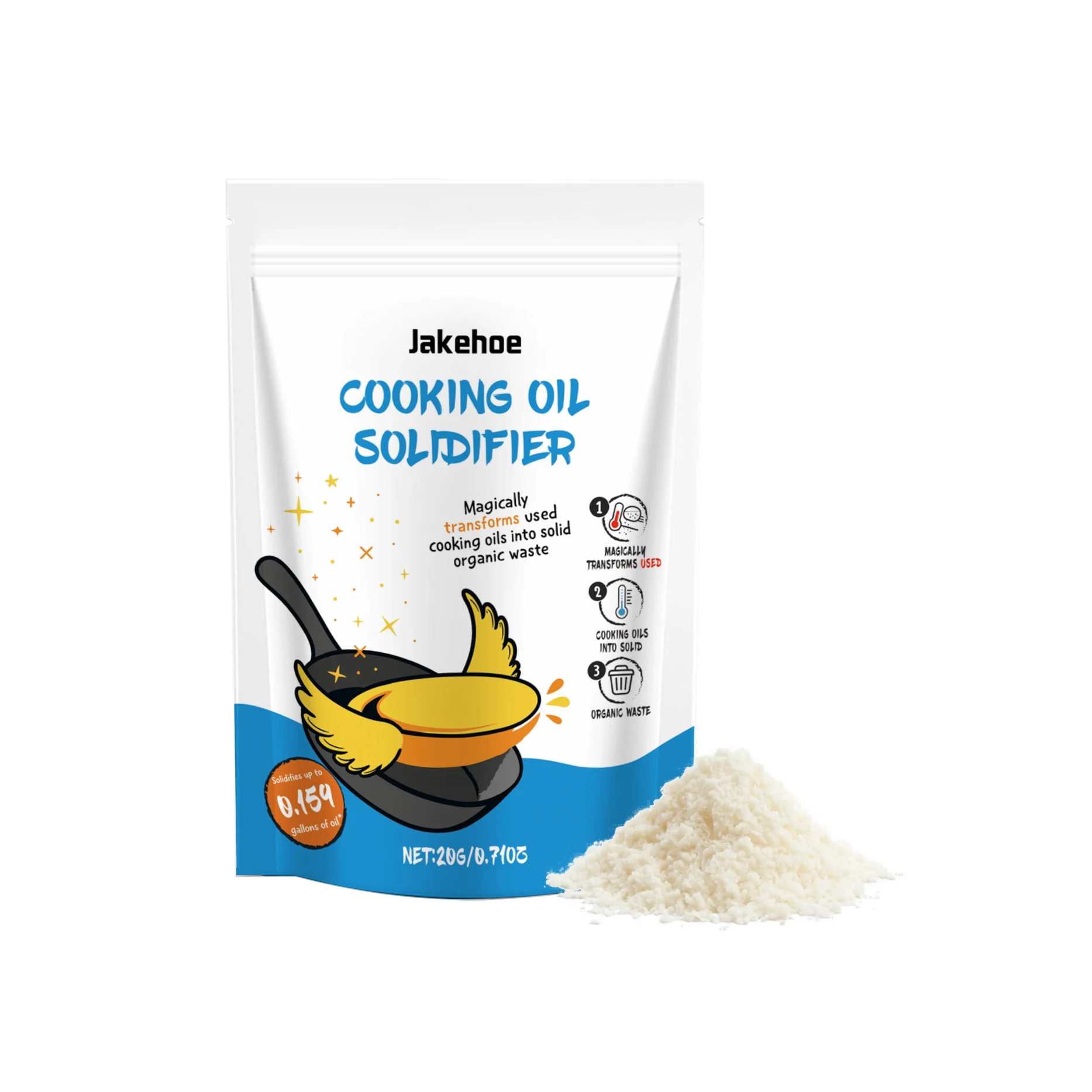 Eco-Friendly Cooking Oil Solidifier 20g 5 Eco-Friendly Cooking Oil Solidifier 20g - Image 5