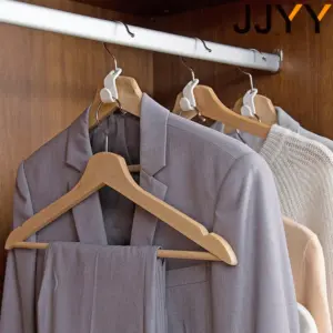 White Plastic Hanger Attachment Hooks Set 9 Sa49487d3e1c646db893e87448190e376t