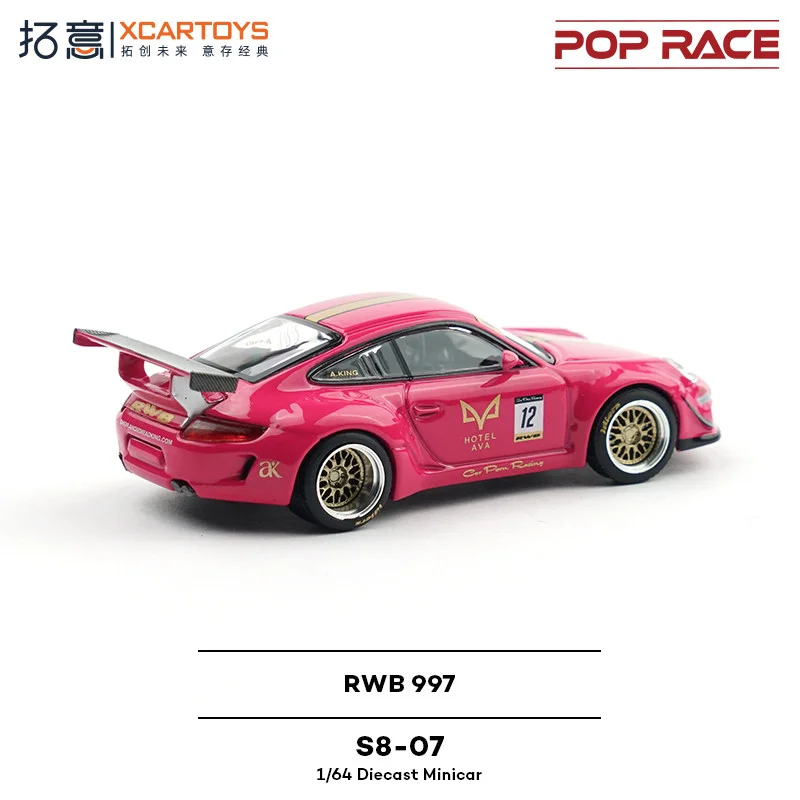 Porsche RWB 997 Diecast Model in Ruby 4 Porsche RWB 997 Diecast Model in Ruby - Image 4